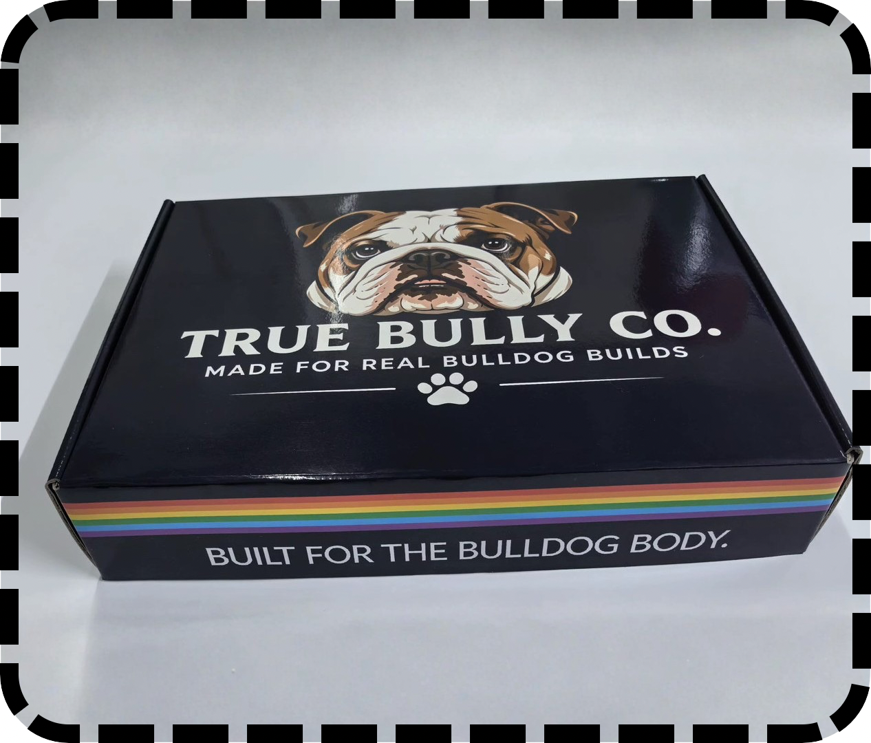 True Bully Co. Signature Navy English Bulldog Hoodie